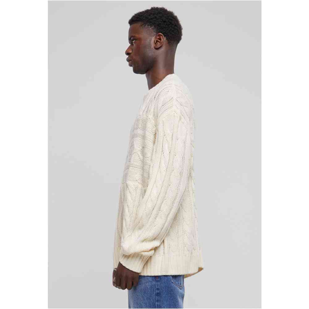 Urban Classics - Set In Boxy Sweater - Beige